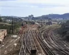 bristol va railyard late 70's_colorized