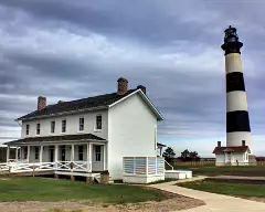 bodie light and house